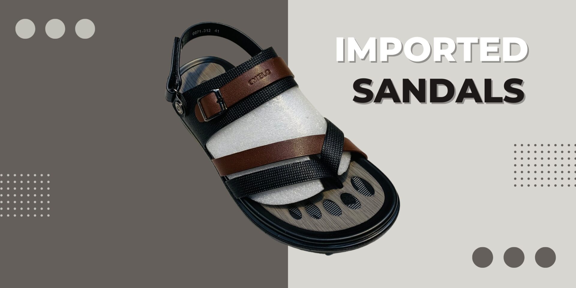 imported sandals